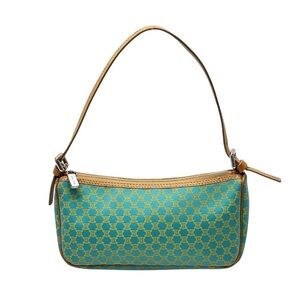 ✨🛍️ Celine Teal Macadam Shoulder Bag